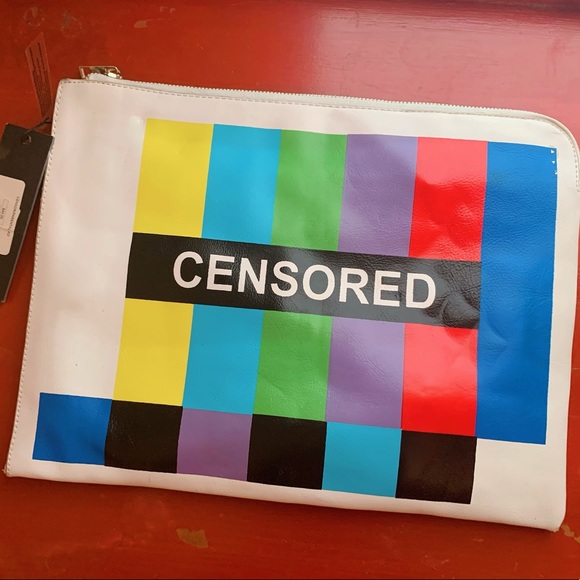 CENSORED/PARENTAL ADV CLUTCH • NWT - Picture 4 of 11